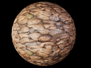 rocks vol 01 - hand painted textures CG 텍스쳐