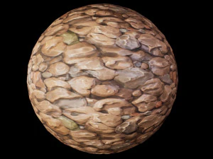 rocks vol 01 - hand painted textures CG Textures
