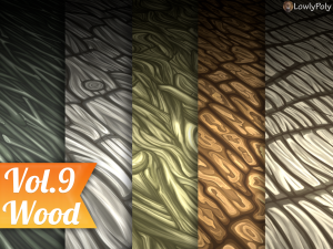 wood vol9 - hand painted texture pack CG 텍스쳐