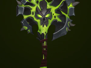 kapak setan Model 3D