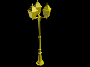 lamp post 3D Model