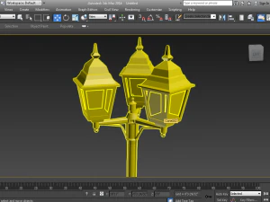 लैंप पोस्ट 3D मॉडल