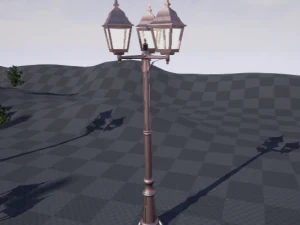 लैंप पोस्ट 3D मॉडल