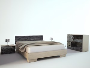 bed 3D Модель