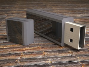 usb flash drive Model 3D