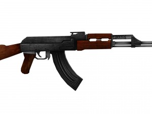 ak 47 3D Model