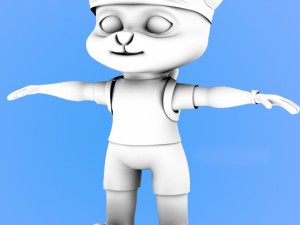 cat 3D-Modell