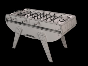 table football game - bonzini Modelo 3D