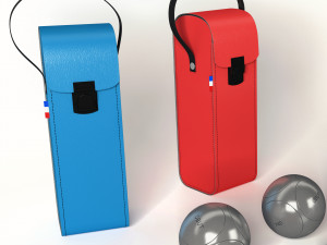 boule de petanque obut set of balls french sport 3D Модель