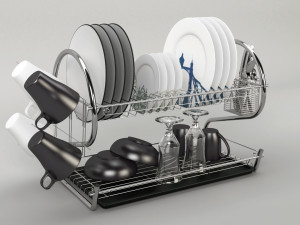 dishes kitchen v1 - 3D Model