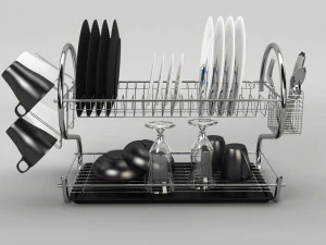 dishes kitchen v1 - 3D Model