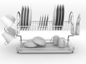 dishes kitchen v1 - 3D Model