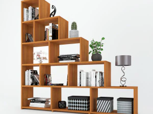 shelf staircase decoration 3D Model