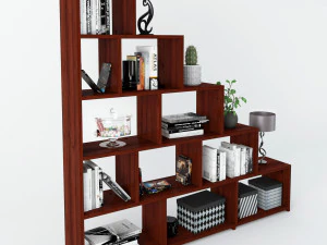 shelf staircase decoration 3D Model