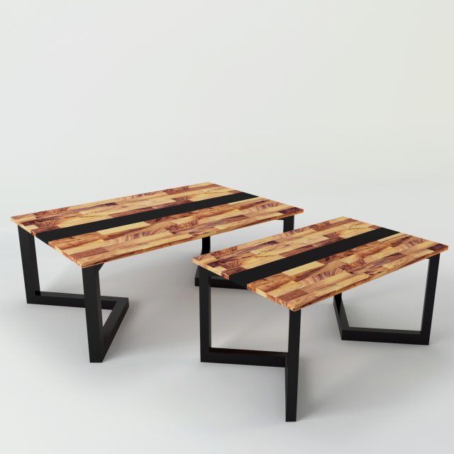 low table denise v1 Modello 3D .c4d .max .obj .3ds .fbx .stl .blend 