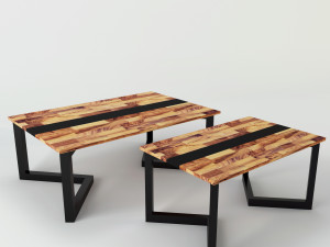 low table denise v1 3D मॉडल