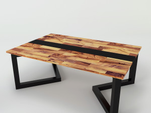 low table denise v1 Modello 3D