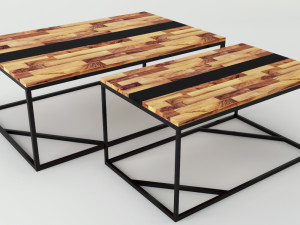 low table denise v2 Modelo 3D