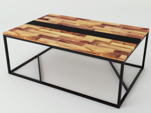 low table denise v2 Model 3D