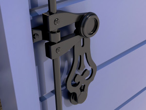 exterior aluminium shutter Modelo 3D