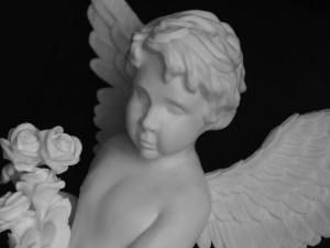 sad angel Modello di stampa 3D