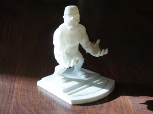 Barbarian smartphone holder 3d print model 3D Print Model