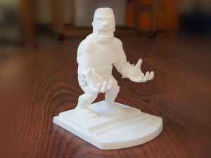Barbarian smartphone holder 3d print model 3D Принт Модель