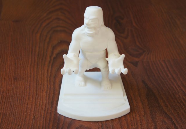Download Barbarian smartphone holder 3d print model 3D Model