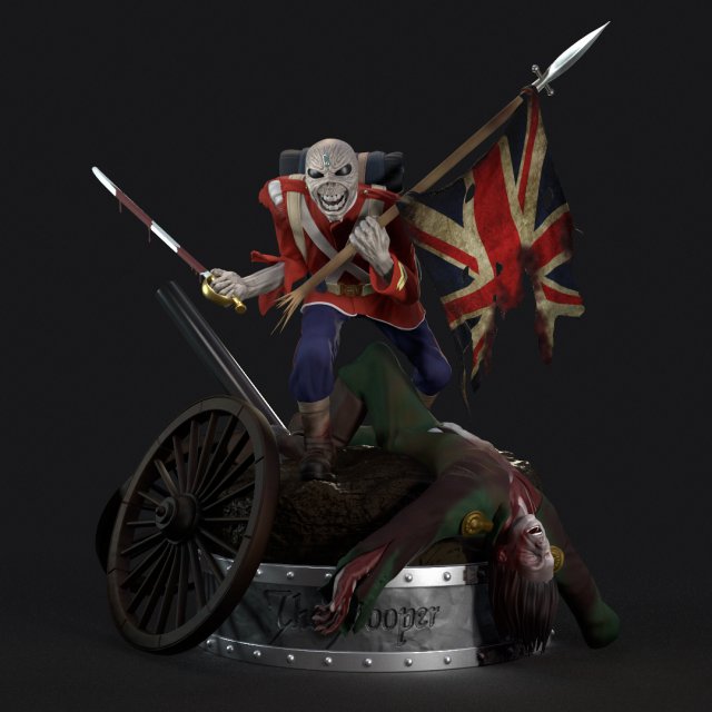 The Trooper Modelo de Impressão 3D .c4d .max .obj .3ds .fbx .stl .blend 