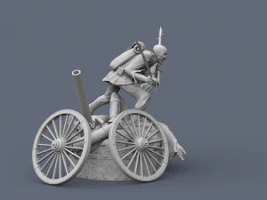 Солдат 3D Принт Модель