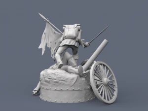 Солдат 3D Принт Модель