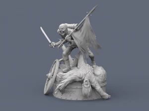 Солдат 3D Принт Модель