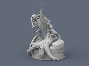 Солдат 3D Принт Модель