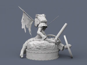 Солдат 3D Принт Модель