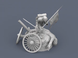 Солдат 3D Принт Модель