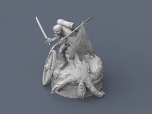 Солдат 3D Принт Модель