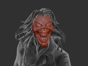 Eddie skull the form of a statuette Modelo de impresión 3D
