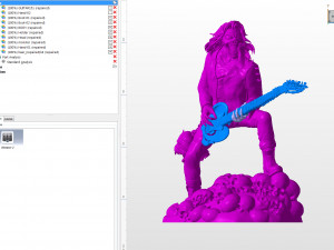 Eddie skull the form of a statuette Modelo de impresión 3D