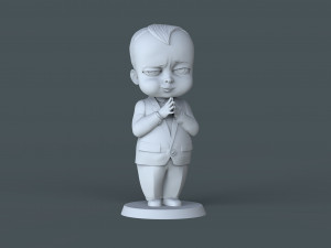 Baby Boss 3d print model 3D Baskı Modeli