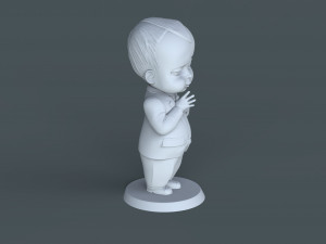 Baby Boss 3d print model 3D Baskı Modeli