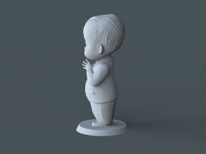Baby Boss 3d print model 3D Baskı Modeli