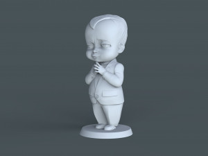 Baby Boss 3d print model 3D Baskı Modeli