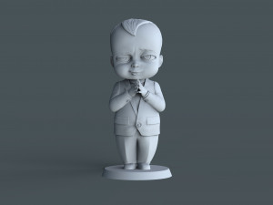 Baby Boss 3d print model 3D Baskı Modeli