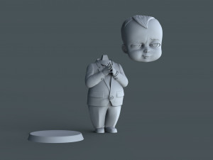 Baby Boss 3d print model 3D Baskı Modeli