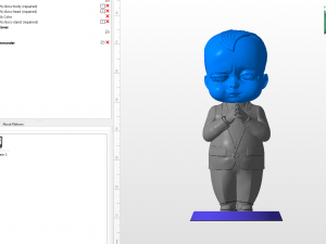 Baby Boss 3d print model 3D Baskı Modeli