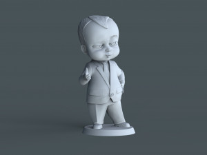 Boss Baby02 3d print model 3D Print Models