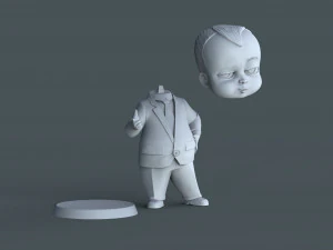 Boss Baby02 3d print model 3D Print Model