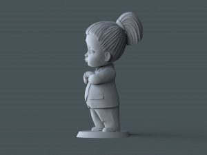 Boss Baby girl 3d print model Modelo de impresión 3D