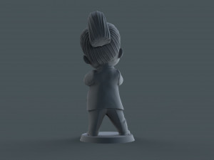 Boss Baby girl 3d print model Modelo de impresión 3D