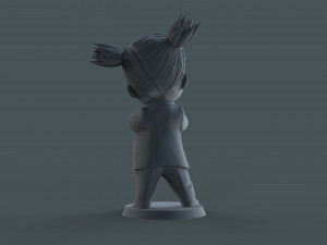 Boss Baby girl 3d print model Modelo de impresión 3D